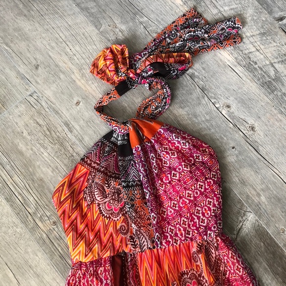 Boston Proper muse Halter Dress 8 - Picture 1 of 7